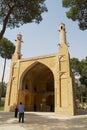 Monar Jonban Shaking Minarets, 14-th century in Isfahan, Iran.