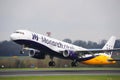 Monarch Airbus A321 Royalty Free Stock Photo