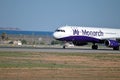 Monarch Airlines - Passenger Plane Aircraft Chartered Flight Royalty Free Stock Photo