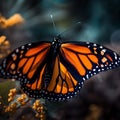 Monarch butterfly atom backdrops