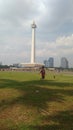 Monas Jakarta indah Indonesia wisata Royalty Free Stock Photo