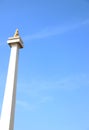 Monas, Monumen Nasional, National Monument, Landmark Jakarta, Indonesia - 28 August 2012. Royalty Free Stock Photo