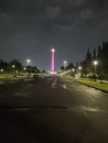 Monas Monument,Jakarta Indonesia in the night Royalty Free Stock Photo