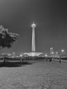 Monas, a monument which is an icon of the capital city of Indonesia, namely Jakarta