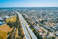 Monash Freeway at Wheelers Hill suburb in Melbourne.