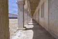 Monastary cloisters of Nossa Senhora do Cabo Church, Portugal