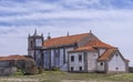 Monastary cloisters of Nossa Senhora do Cabo Church, Portugal