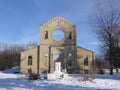 Monastary Ruins, St. Norbert Royalty Free Stock Photo