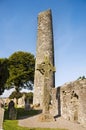 Monasterboice - Round tower and High Cross