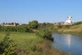 Monasteries and Kamenka river in Suzdal, Russia