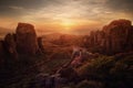 Monasteries of Meteora in Kalambaka Greece