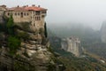 The Monasteries at Meteora - Roussanou and Varlaam