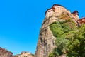 Monasteries of Rousanou and Varlaam iin Meteora in Greece