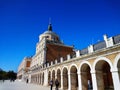 The Royal Site of San Lorenzo de El Escorial. Royalty Free Stock Photo