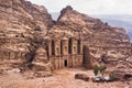 The Monastery (Ad Deir ) view from above, Petra, Jordan