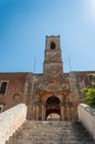 The Monastery of Agia Triada in Crete, Greece Royalty Free Stock Photo