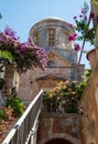 The Monastery of Agia Triada in Crete, Greece Royalty Free Stock Photo