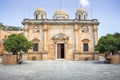 Monastery of Agia Triada of Tzagarolon, Crete, Greece Royalty Free Stock Photo