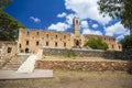 Monastery of Agia Triada of Tzagarolon, Crete, Greece Royalty Free Stock Photo