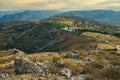 Monastery Agion Anargiron above Argos Royalty Free Stock Photo