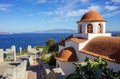 Monastery of Agios Savvas, Pothia, capital of Kalymnos, Dodecane Royalty Free Stock Photo