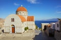 Monastery of Agios Savvas, Pothia, Kalymnos, Greece Royalty Free Stock Photo