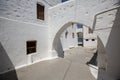 Monastery of Archangel Michael Panormitis on picturesque island of Symi, Dodecanese, Greece Royalty Free Stock Photo