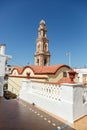 Monastery of Archangel Michael Panormitis on picturesque island of Symi,  Greece Royalty Free Stock Photo