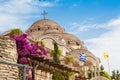 Monastery of Archangel Michael, Thassos island, Greece Royalty Free Stock Photo