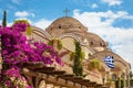 Monastery of Archangel Michael, Thassos island, Greece Royalty Free Stock Photo