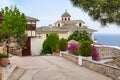 Monastery of Archangel Michael, Thassos island, Greece Royalty Free Stock Photo