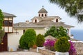 Monastery of Archangel Michael, Thassos island, Greece Royalty Free Stock Photo