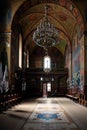 The monastery of Basilian fathers with the Church of the Christ Heart in Zhovkva, Ukraine