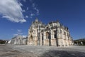 Monastery of Batalha. Masterpiece of the Gothic and Manueline architecture. Royalty Free Stock Photo