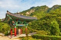 Monastery buddhist monk bell in Korea Royalty Free Stock Photo