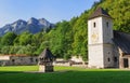 Monastery Cerveny Klastor, Slovakia Royalty Free Stock Photo