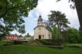 The vintage monastery in Cetinje, Montenegro Royalty Free Stock Photo