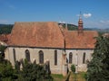 The Monastery Church in Sighisoara, Romania. Is also known as Church of the Dominican Monastery. Royalty Free Stock Photo