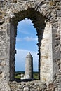 The monastery of Clonmacnoise