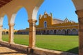 Convent of Izamal located east from the city of Merida at the Yucatan Peninsula, Mexico X Royalty Free Stock Photo