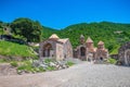 Monastery of Dadivank, a historic building in the mountains. - Artsakh, Armenia   very high quality 6k Royalty Free Stock Photo