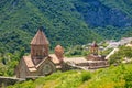 Monastery of Dadivank, a historic building in the mountains. - Artsakh, Armenia   very high quality 6k Royalty Free Stock Photo