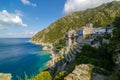 The monastery of Dionysiou, Mount Athos