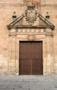 Monastery door Royalty Free Stock Photo
