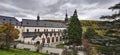 Monastery Ebersbach in autumn Royalty Free Stock Photo