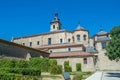 Monastery of El Paular located in Rascafria, Community of Madrid, Spain Royalty Free Stock Photo