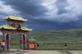 Monastery Gate Royalty Free Stock Photo