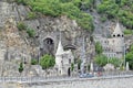 The monastery on the Gellert Cave hill in Budapest