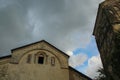 Monastery is a Georgian monastic complex. Martvili-Chkondidi Cathedral Royalty Free Stock Photo