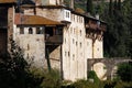 Monastery Hilandar, Holy Mount Athos Royalty Free Stock Photo